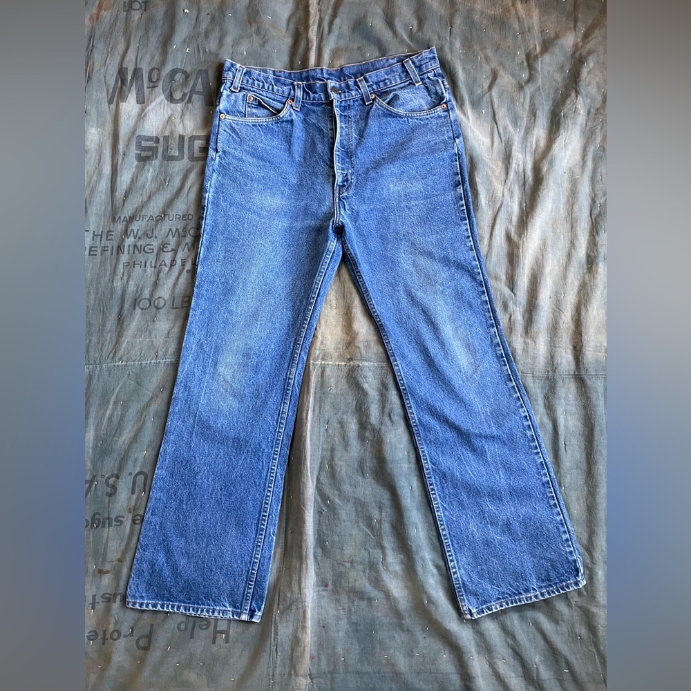 Vintage Levi’s 517 Orange Tab Jeans